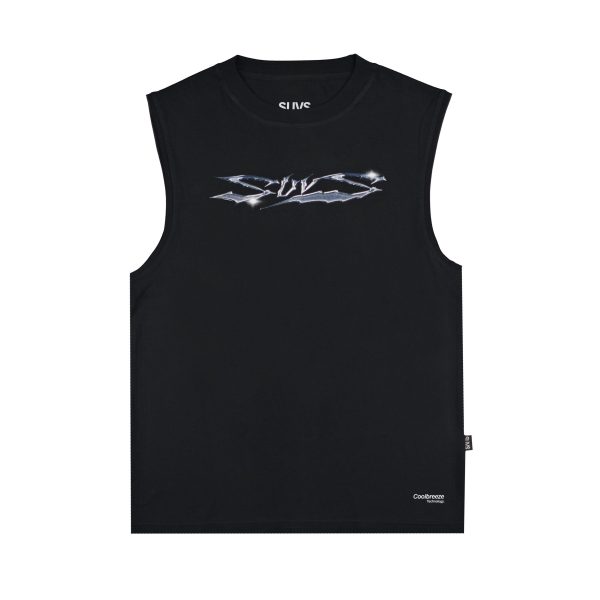 SUVS MUSCLE TEE NOVM [BLACK]