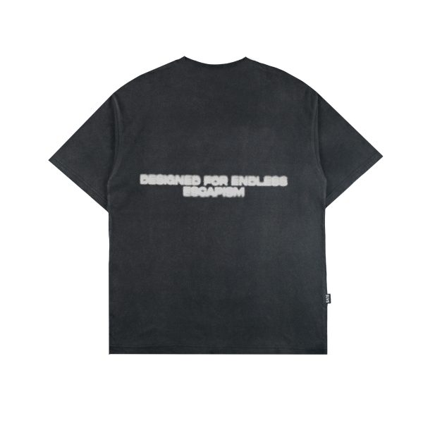 SUVS T-SHIRT BLAIR [BLACK-WASHED]