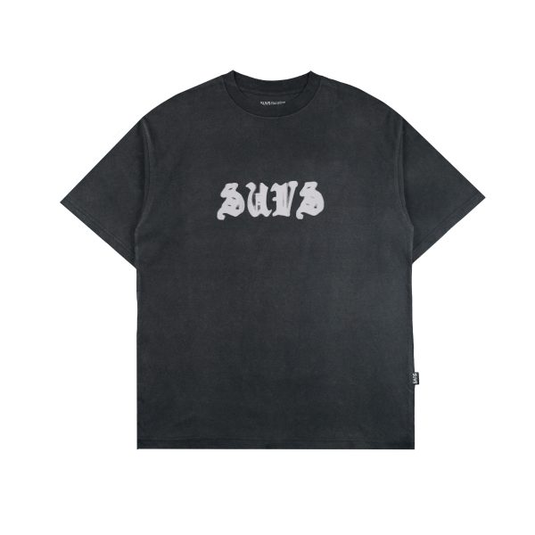 SUVS T-SHIRT AXELER [BLACK-WASHED]