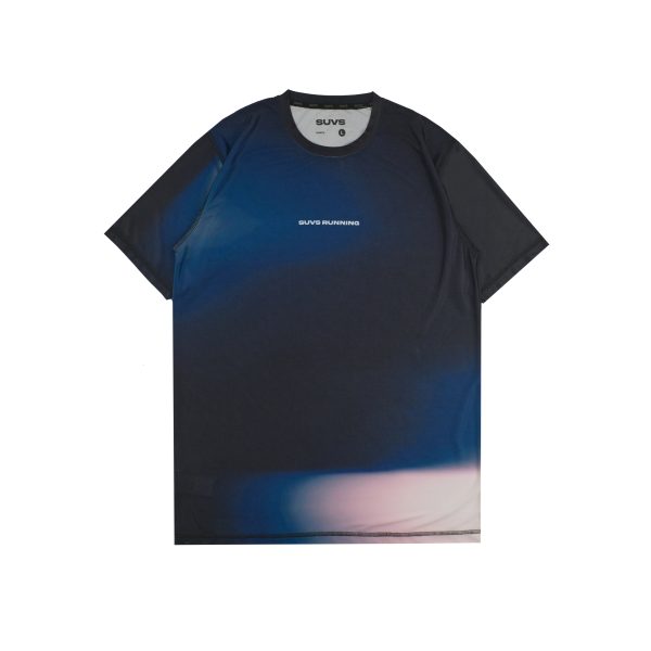 SUVS MIDNIGHT MOTION Dri-FIT Short-Sleeve Graphic Running [BLACK]
