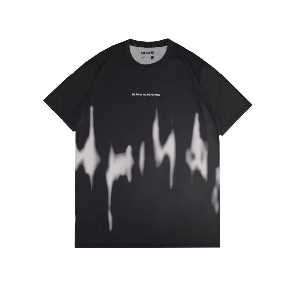 SUVS GRAFIACT Dri-FIT Short-Sleeve Graphic Running [BLACK]