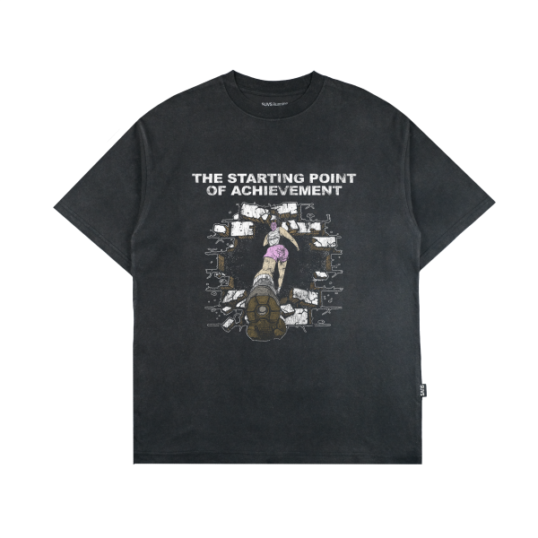 SUVS T-SHIRT ASTRA [BLACK-WASHED]