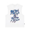 SUVS MUSCLE TEE PEACE OUT [WHITE]