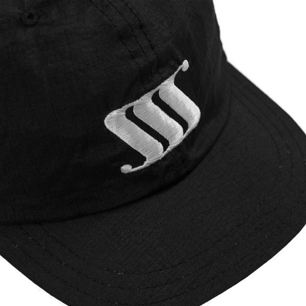 Triple S black nylon cap