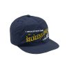 Reckless cowboy 6 panel cap blue