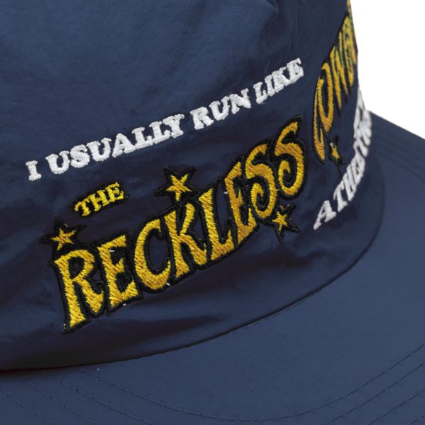 Reckless cowboy 6 panel cap blue