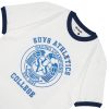 UCLA Racer Ringer White T-Shirt