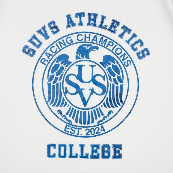 UCLA Racer Ringer White T-Shirt