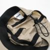 Ripstop core logo 5 panel beige cap
