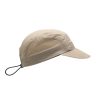 Ripstop core logo 5 panel beige cap