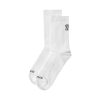 Triple "S" Race Socks - White