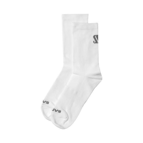 Triple "S" Race Socks - White