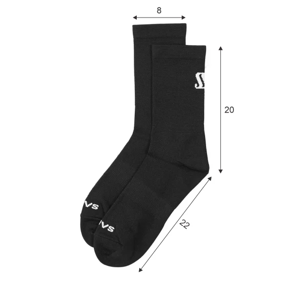 Triple "S" Race Socks - White