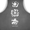 BLOOM UltraSoft Tank Jersey SPACE3D™ Wshed Grey