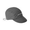 Ripstop core logo 5 panel cap dark grey