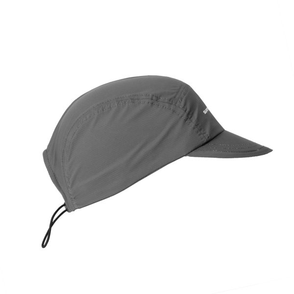 Ripstop core logo 5 panel cap dark grey